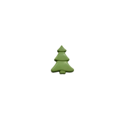 Petit sapin plat en ARGISTONE®